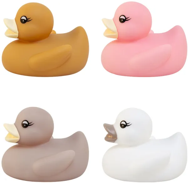 Badeente 4 Stk. sortiert in Schachtel