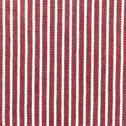 Denimstoff 145cm 015 Rote Streifen - 50cm