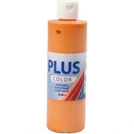 Plus Color Bastelfarbe, Kürbis, 250 ml/ 1 fl.